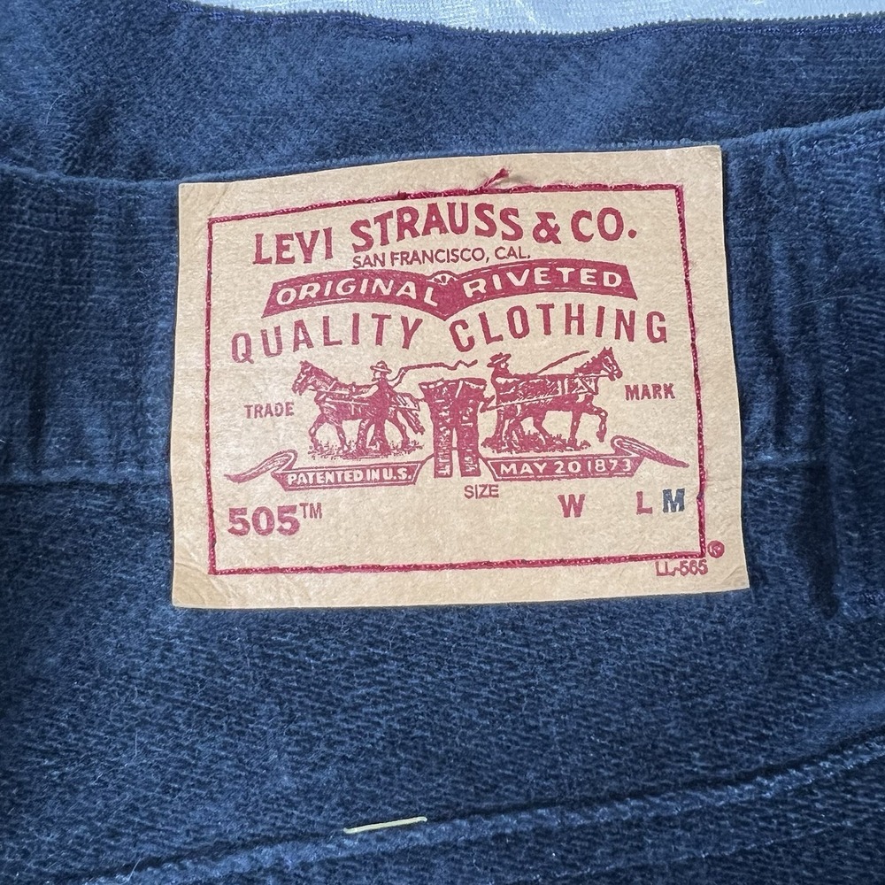 Levi's 505 Lower Rise Straight Leg 100% Cotton Size 10M Womens - Picture 6 of 9